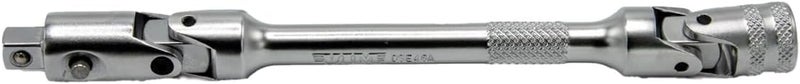 VIM Tools 6" L 1/4" DR. Double Joint Universal Locking Extension W/Spring-Loaded Male End - Image 2